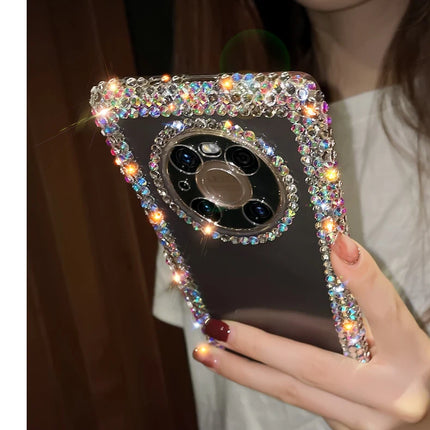 Beautiful Luxury Crystal Rhinestone Clear Phone Case Cover for Samsung Galaxy