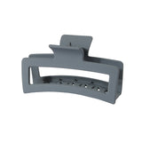 Large Oversized Rectangular Frosted Matted Fashion Hair Jewelry Clip Claw