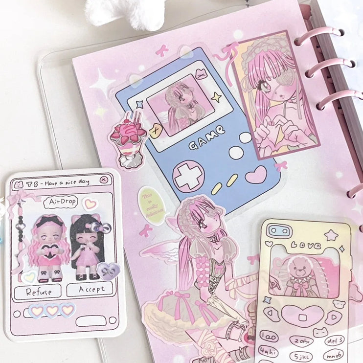 20pcs Cute Nordic Style Cartoon Card Scrapbooking DIY Craft Decor Stickers - Accessoriesforever