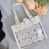 Trendy Cute Fashion Ribbon Ita-bag Crossbody Shoulder Handbag Tote Bag 