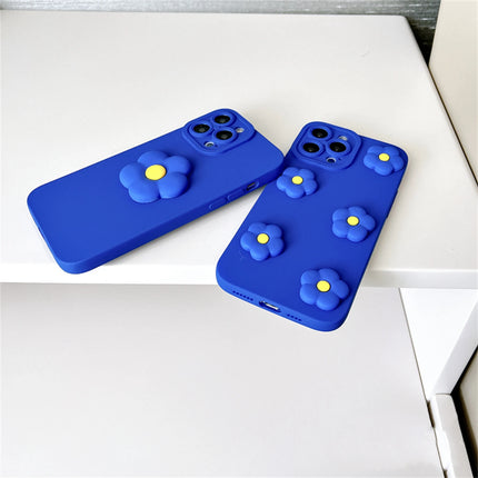 Cute 3D Flowers Phone Case Cover For iPhone 15 14 13 12 11 Pro Max Plus X XS XR - Accessoriesforever