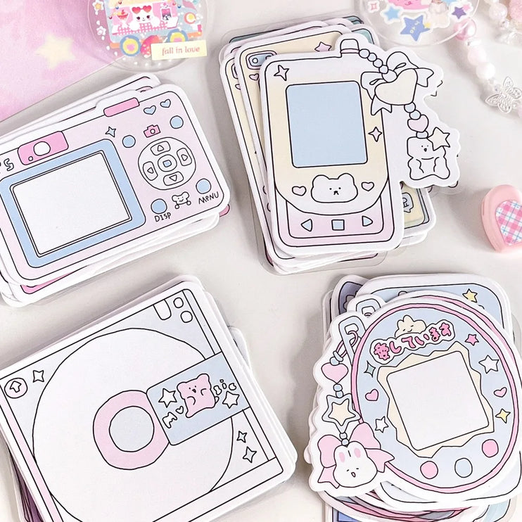 20pcs Cute Nordic Style Cartoon Card Scrapbooking DIY Craft Decor Stickers - Accessoriesforever