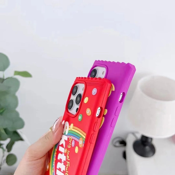 Candy Chips Snacks Themed 3D Phone Case Cover For iPhone 15 14 13 12 11 Pro Max Plus