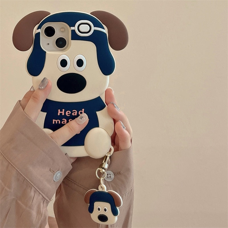 Cute Dog Design Soft iPhone Protective Phone Case Cover