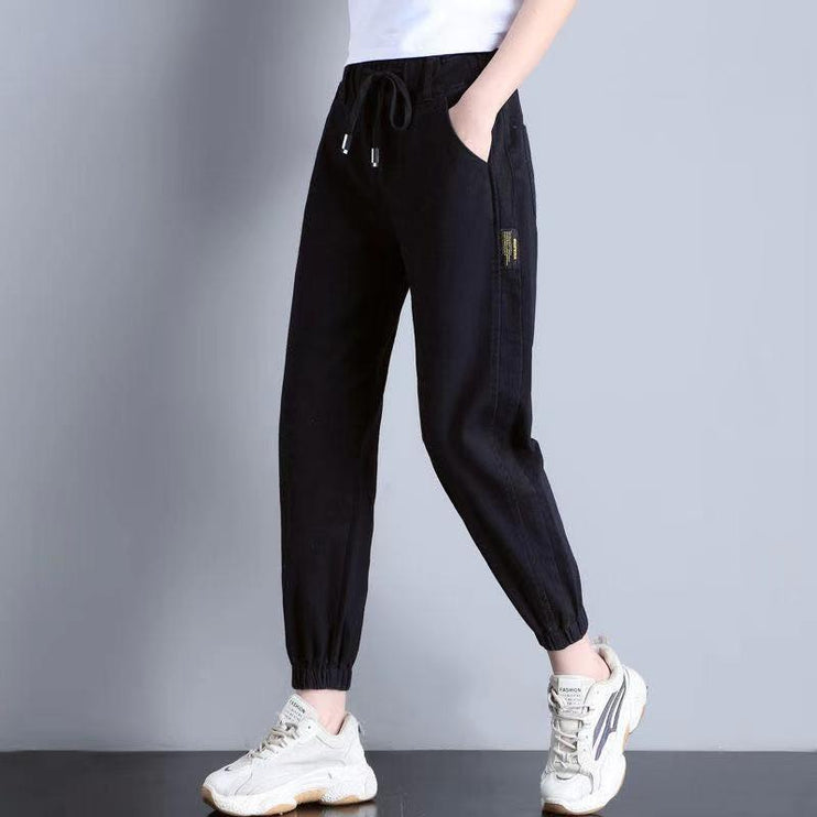 Vintage High Waist Ankle Length Women Fashion Denim Jeans - Accessoriesforever