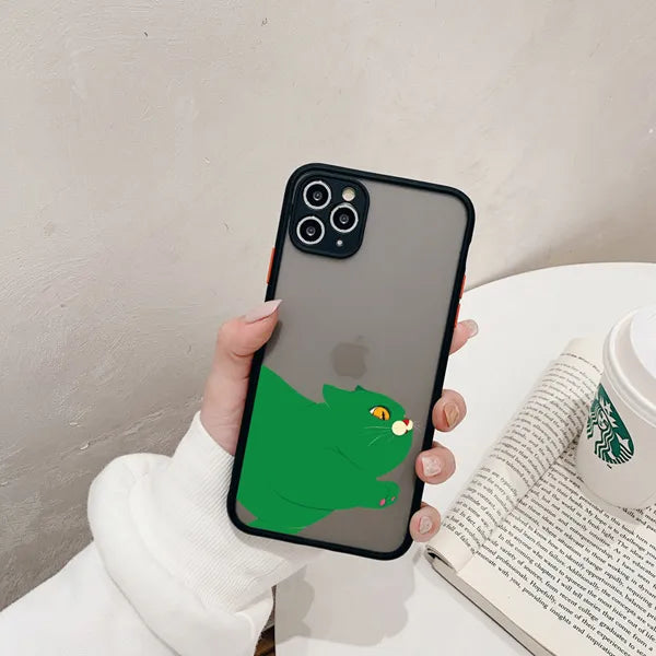 Adorable Cat Design Phone Case Cover for iPhone 15 14 Pro Max Plus - Accessoriesforever
