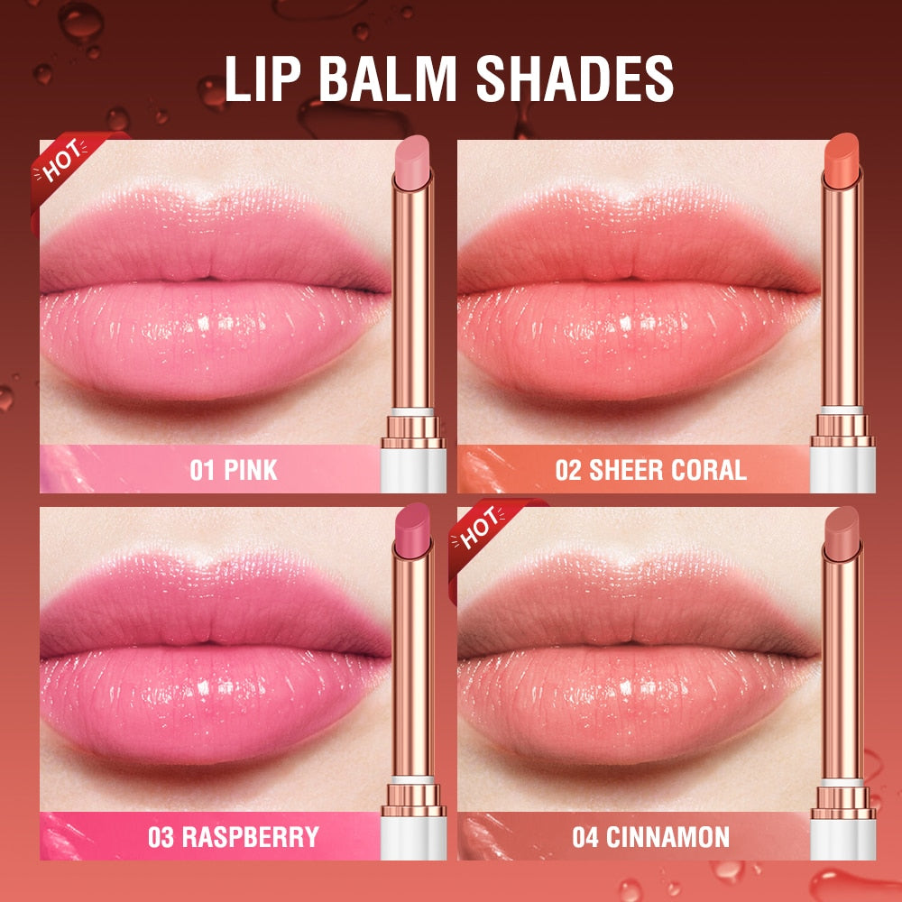 Long Lasting Oil Moisturizing Natural Beeswax Colors Ever-changing Lip Balm Plumper Gloss Lipstick