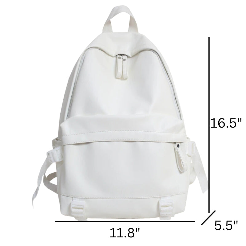 Fashion Stylish Leather Large Travel School Backpack