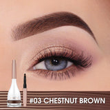 Long Lasting Eyebrow Pomade Mascara Waterproof Creamy Texture Tinted Sculpted Brow Gel with Brush