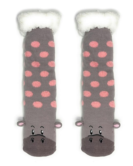 Hip Hippo Cozy Warm Women's Plush Animal Slipper Socks