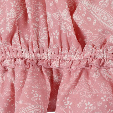 Cute Casual Stylish Paisley Print Sleeveless Fashion Top - Accessoriesforever