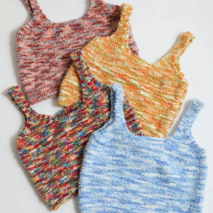 Cozy Yarn Whimsical Boucle Fuzzy Cropped Lounge Brami