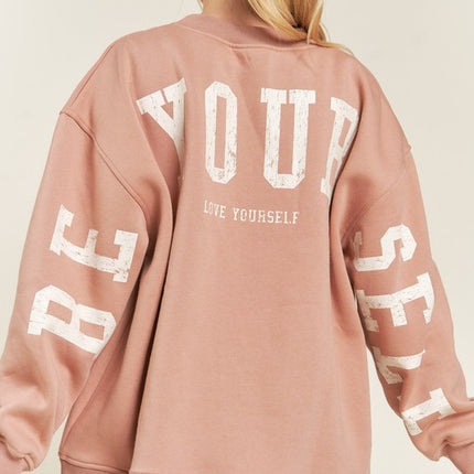 Be Yourself Long Sleeve Sweatshirt