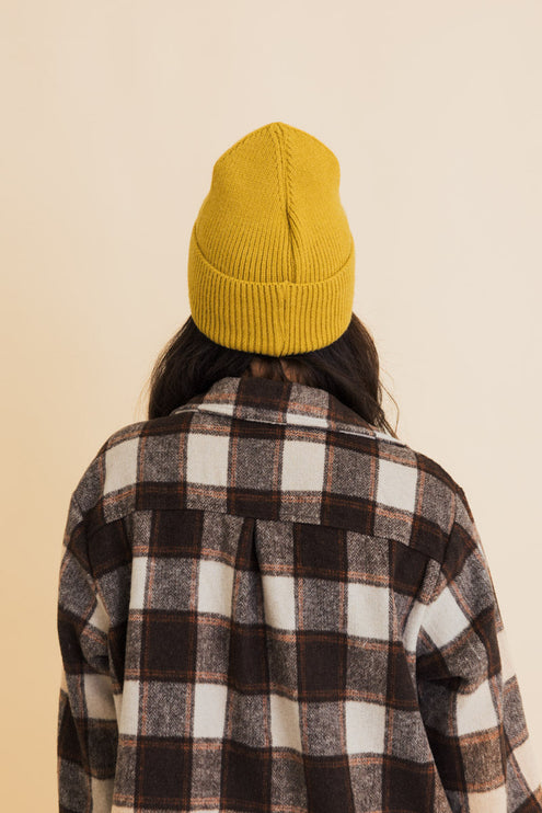 Cozy Happy Face Embroidered Hat Ribbed Knit Beanie