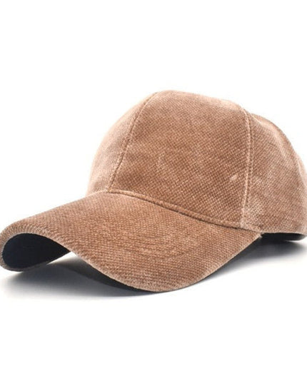 Classic Velour Baseball Fashion Cap Hat