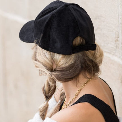 Classic Velour Baseball Fashion Cap Hat - Accessoriesforever