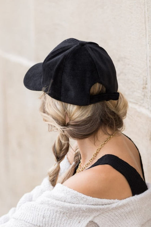Classic Velour Baseball Fashion Cap Hat - Accessoriesforever