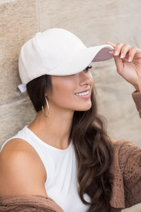Classic Velour Baseball Fashion Cap Hat - Accessoriesforever