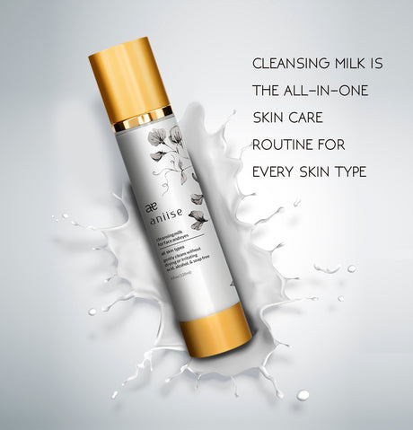 Gentle Natural Cleansing Milk for Face and Eyes