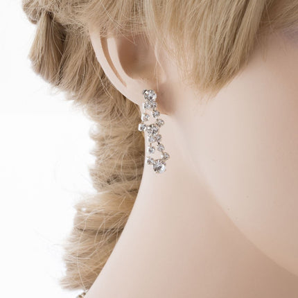 Bridal Wedding Jewelry Set Crystal Rhinestone - Accessoriesforever