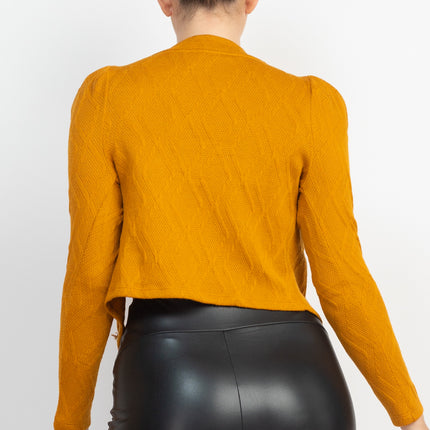 Cami Puff Sleeves Blazer Inner Top Women Fashion Set - Accessoriesforever