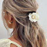 Beautiful Sweet Flower Shape Fashion Hair Jewelry Claw Clip