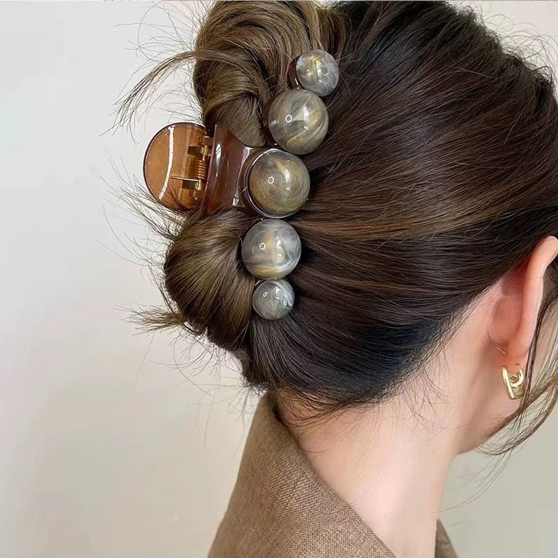 Beautiful Spherical Pattern Fashion Clip Hair Claw