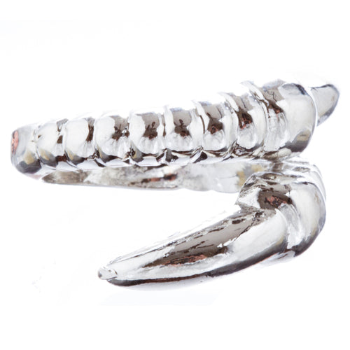 Chic Stylish Claw Design Adjustable Fashion Ring R224 Silver - Accessoriesforever