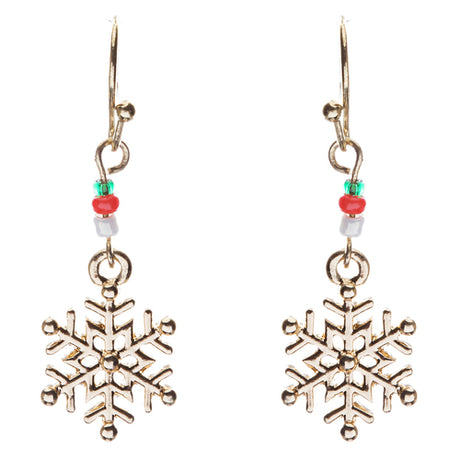 Christmas Jewelry Snowflake Rudolph Snowman Tree Charms Necklace Set JN266 GD
