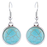 Exquisite Crystal Stone Bead Bold Statement Necklace Set N106 Turquoise