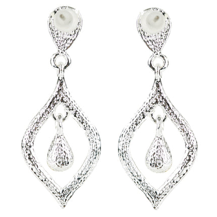 Bridal Wedding Prom Jewelry Classic Sparkling Crystal Rhinestone Earrings E1193 - Accessoriesforever