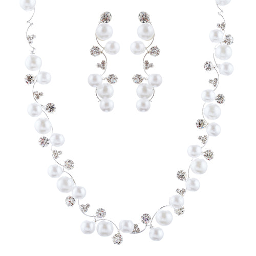 Matching necklace set.  Sold separately. (SKU:  JS00096)