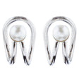 Simple Trendy  Pearl Fashion Ear Cuff E1006 Silver