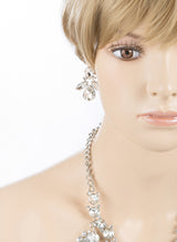 Bridal Wedding Jewelry Crystal Rhinestone Exquisite Multi Strand Necklace JS514S