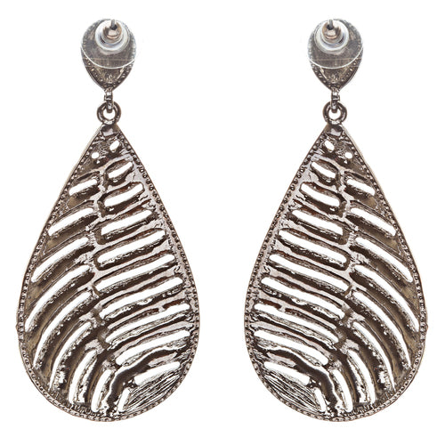 Modern Fashion Crystal Rhinestone Stunning Leaf Design Dangle Earrings E729 Red