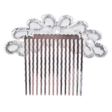Bridal Wedding Prom Jewelry Crystal Pearl Gorgeous Decorative Hair Comb