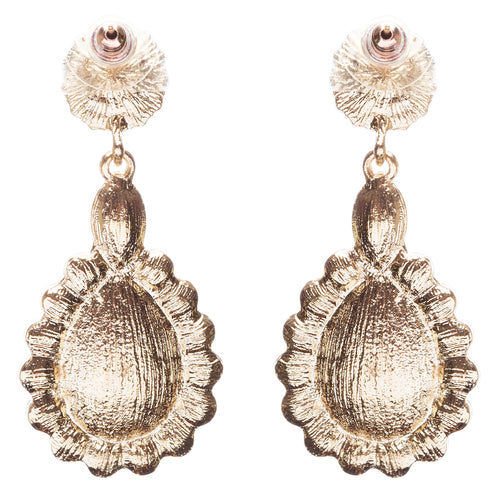 Beautiful Glamorous Bridal Crystal Rhinestone Teardrop Dangle Earrings Blue - Accessoriesforever