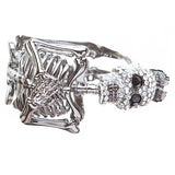 Halloween Costume Jewelry Crystal Rhinestone Funky Gothic Style Bracelet B414SL