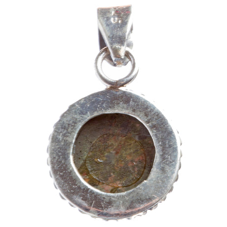 925 Sterling Silver Natural Gemstones Jasper Pendant FJSVP2100