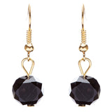 Beautiful Multi Layered Bib Design Bead Stone Statement Necklace Set Black