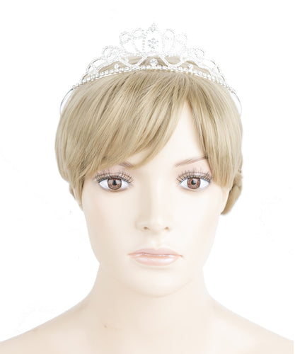 Bridal Wedding Prom Jewelry Crystal Rhinestone Dazzle Headband Tiara HA219 SV - Accessoriesforever