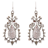Modern Fashion Crystal Rhinestone Dazzling Tear Drop Dangle Earrings E75 Multi
