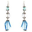 Contemporary Fashion Extraordinary Charms In Various Shapes Earrings E837 Blue