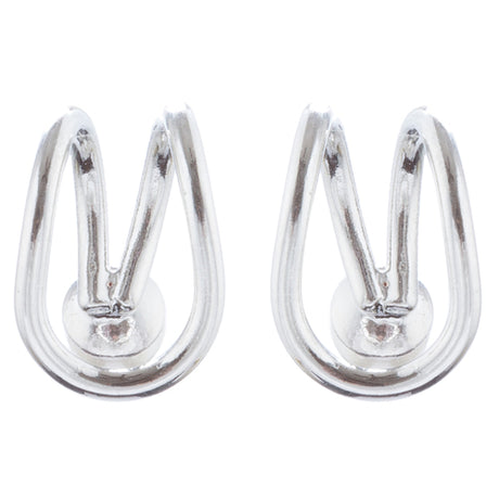Simple Trendy  Pearl Fashion Ear Cuff E1006 Silver