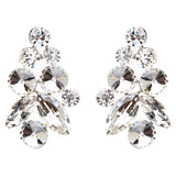 Bridal Wedding Jewelry Crystal Rhinestone Beautiful Embroidered Necklace J513SV