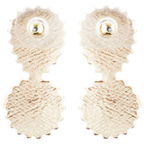 Bridal Wedding Jewelry Prom Simple Sparkle Fashion Dangle Earrings E974 Gold