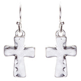 Cross Jewelry Simple Yet Fascinating Spiritual Charm Necklace Set JN223 Blue