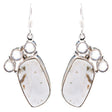 925 Sterling Silver Natural Gemstones Jasper Dangle Earrings FJSVE2126