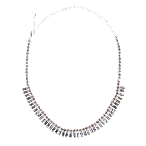 Bridal Wedding Jewelry Set Crystal Rhinestone Chic Trendy Sparkling Necklace