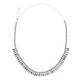 Bridal Wedding Jewelry Set Crystal Rhinestone Chic Trendy Sparkling Necklace